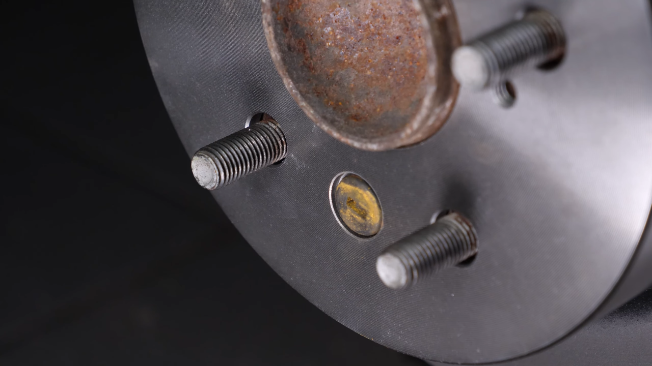 Remove the drum brakes