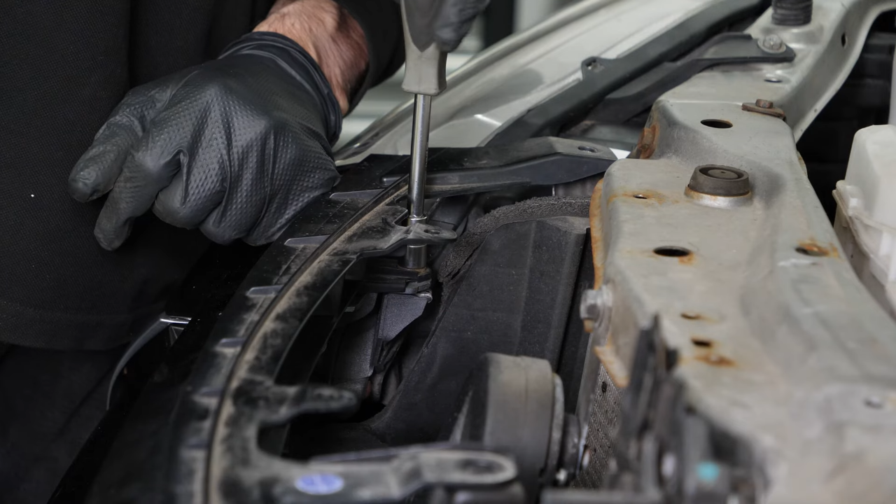 Reinstall the bumper