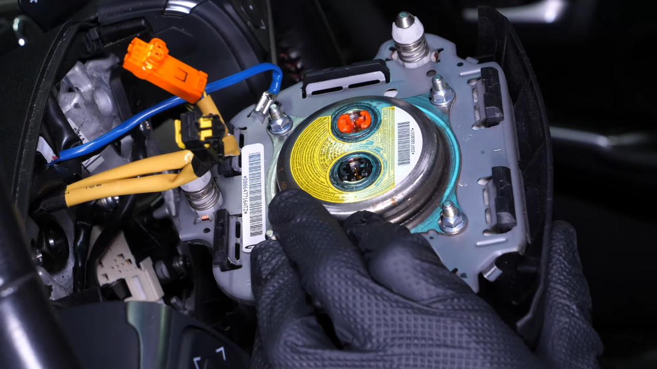 Disconnect the airbag