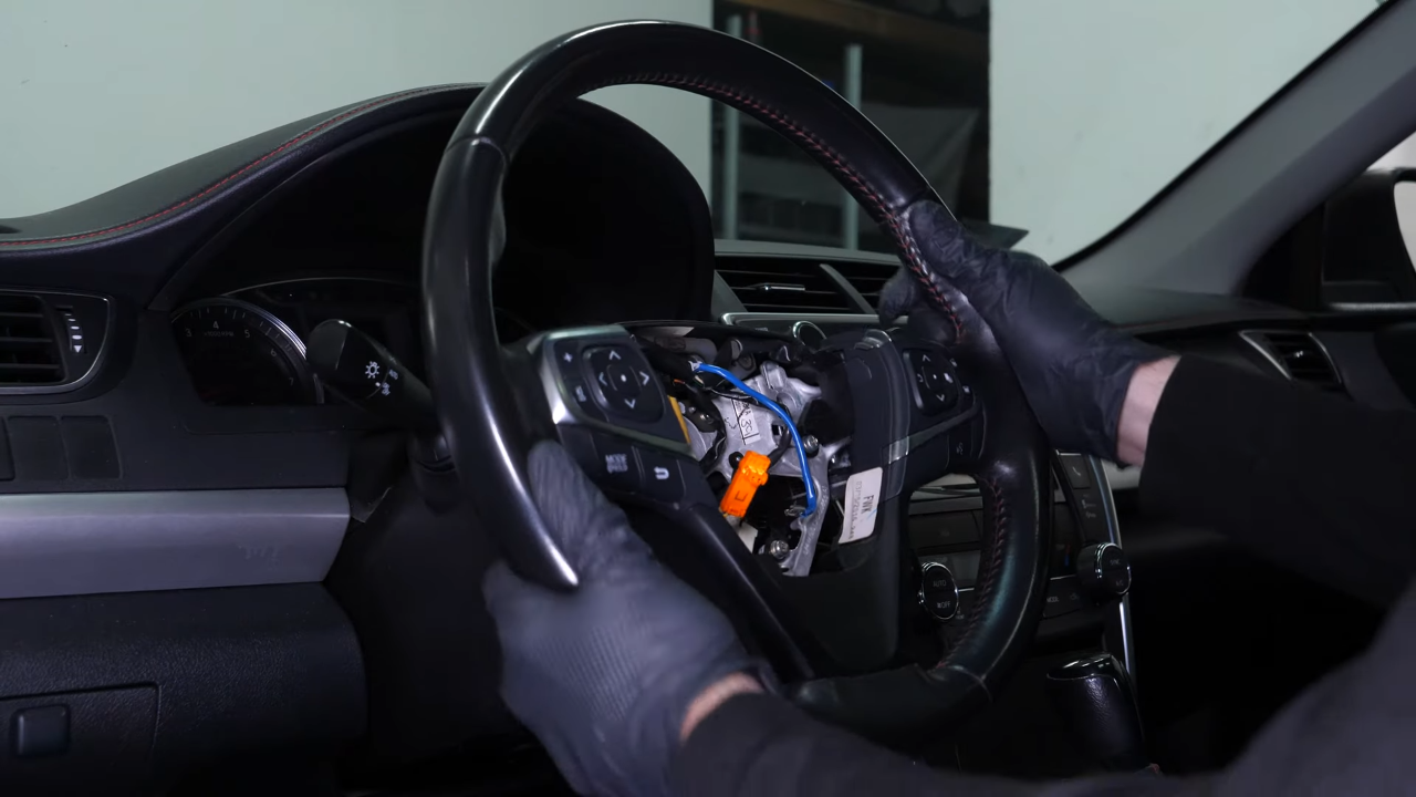 Disconnect the airbag