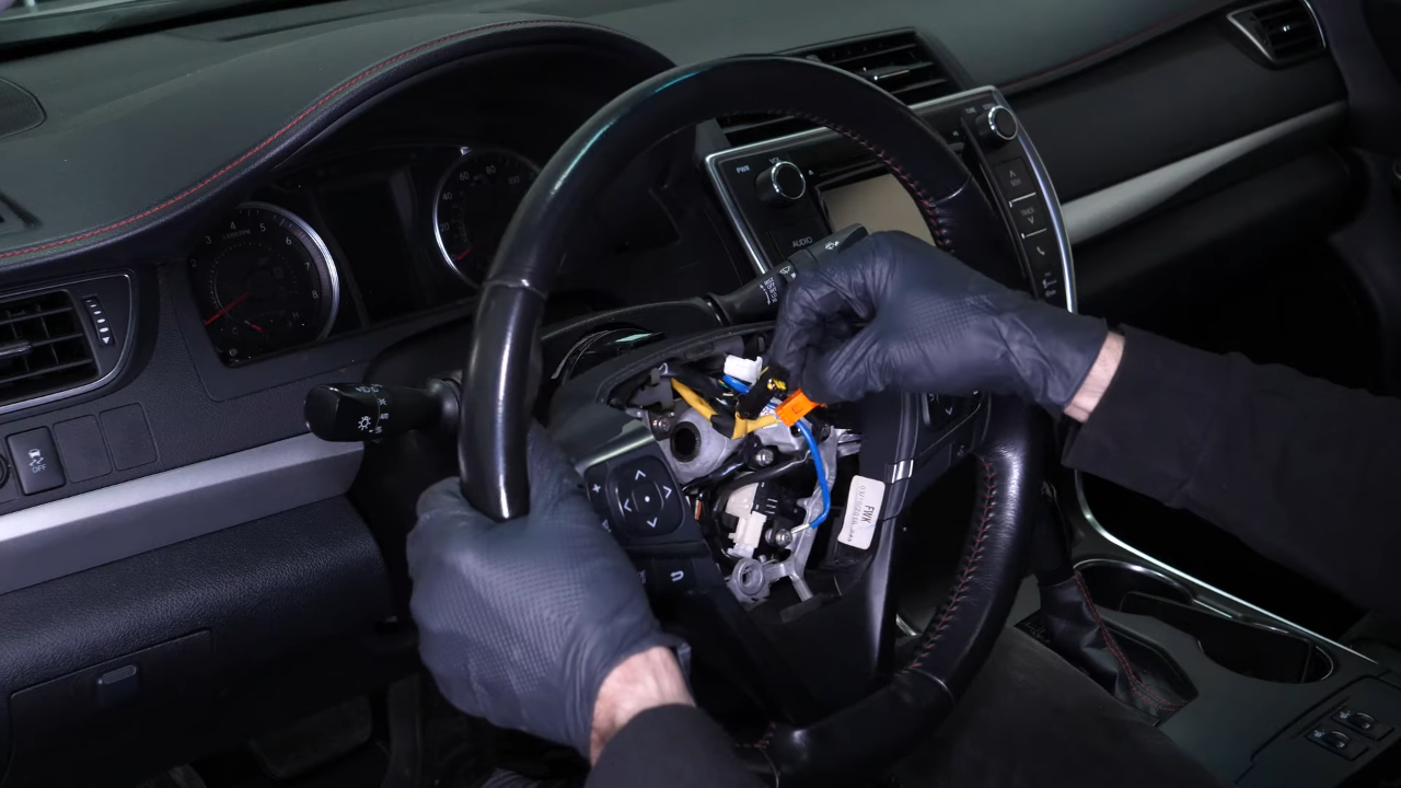 Remove the steering wheel