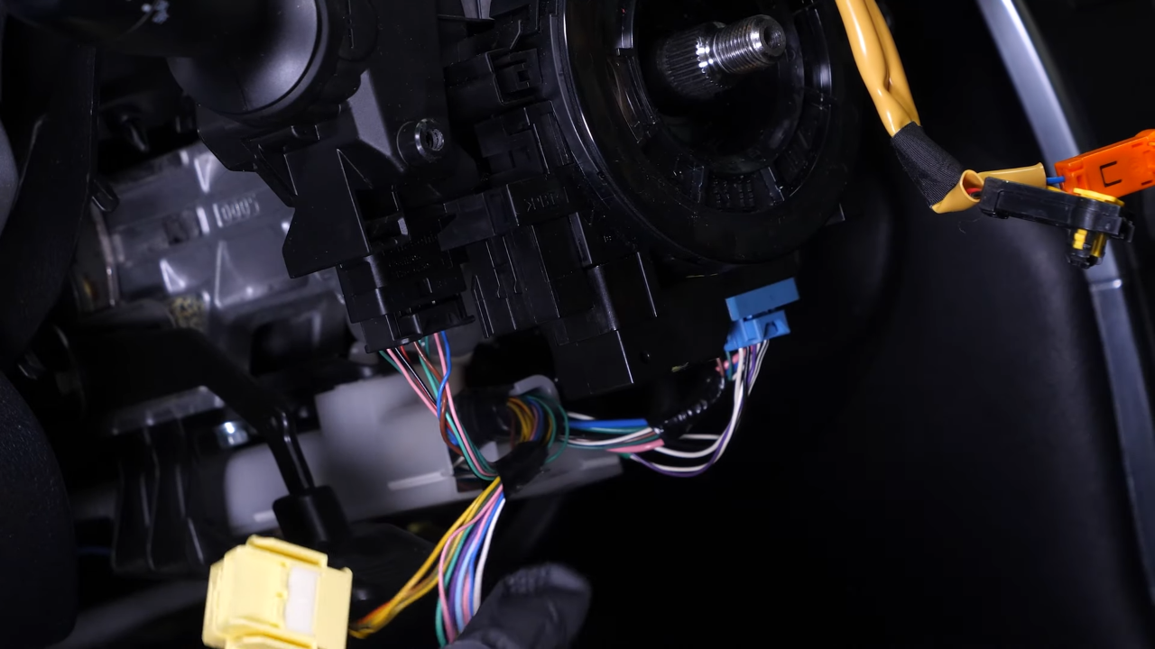 Disconnect the electrical connectors