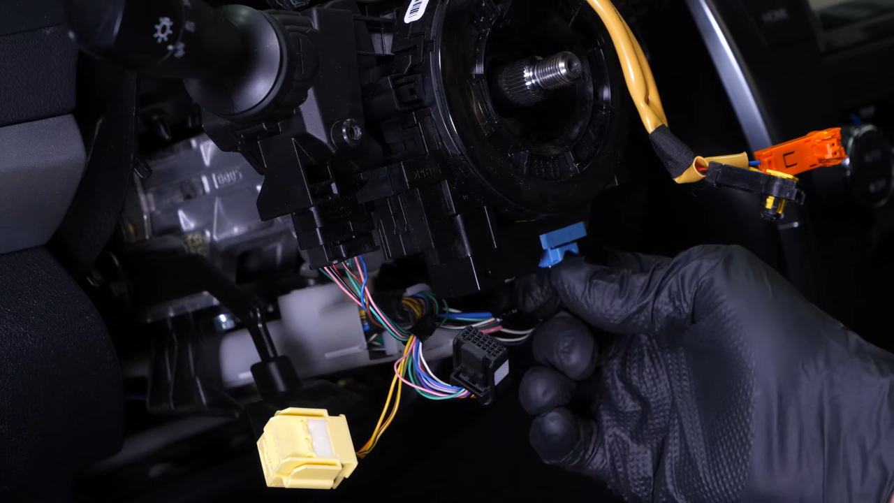Disconnect the electrical connectors