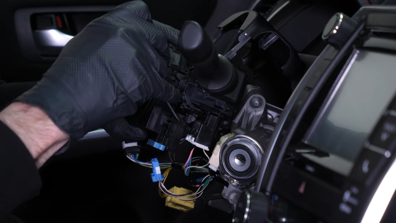 Disconnect the electrical connectors