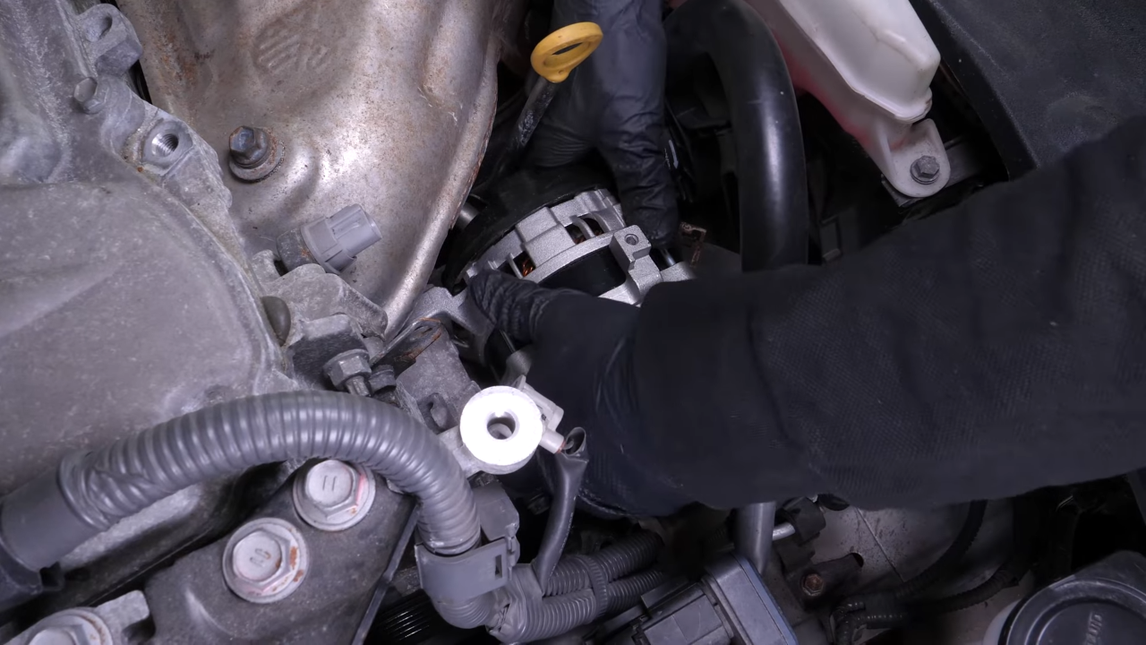 Remove the alternator