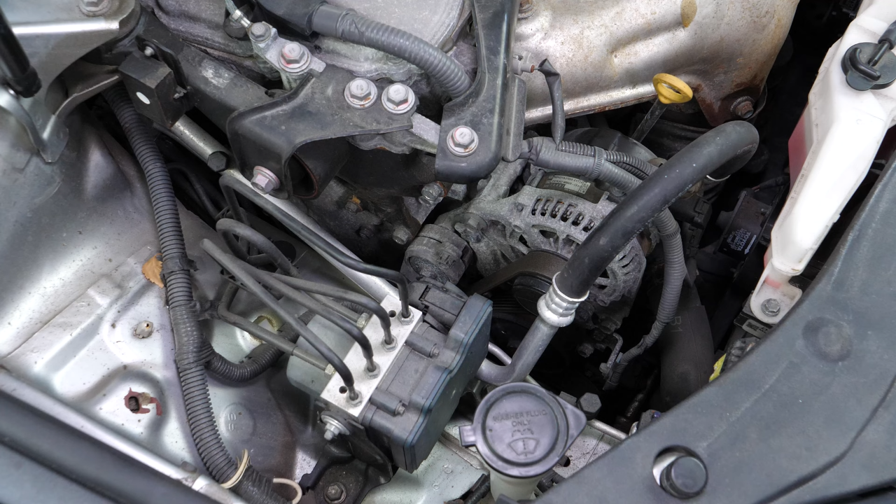 Remove the serpentine belt