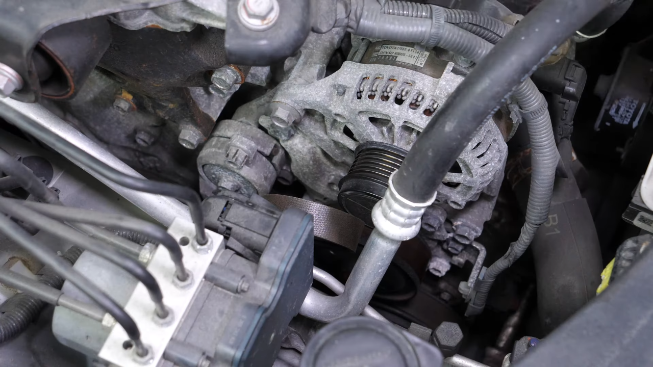 Remove the serpentine belt
