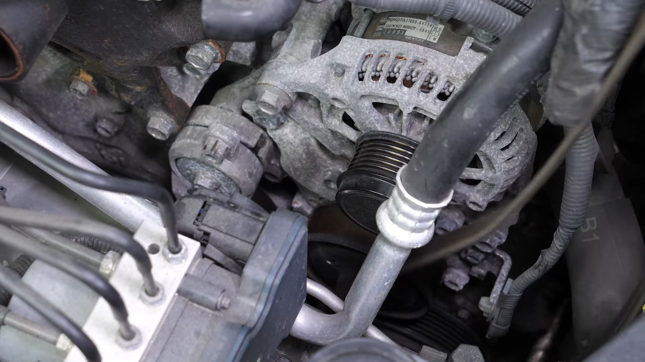 Remove the serpentine belt