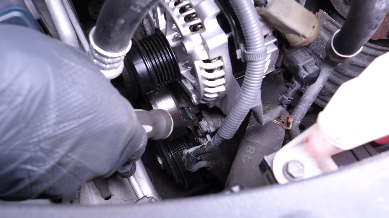 Remove the water pump