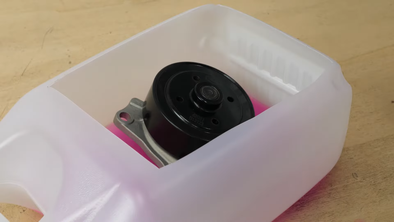 Prepare the water pump