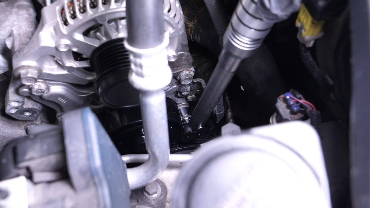 Install the new water pump