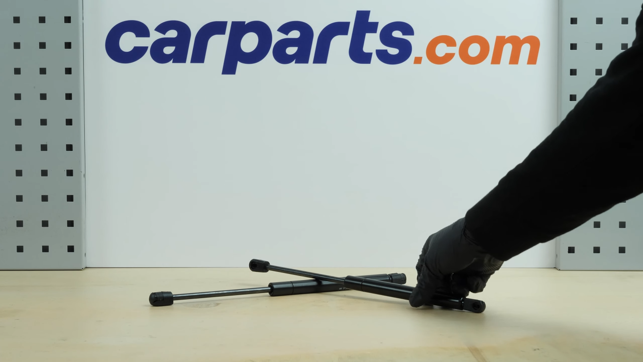 Install the new hood lift support