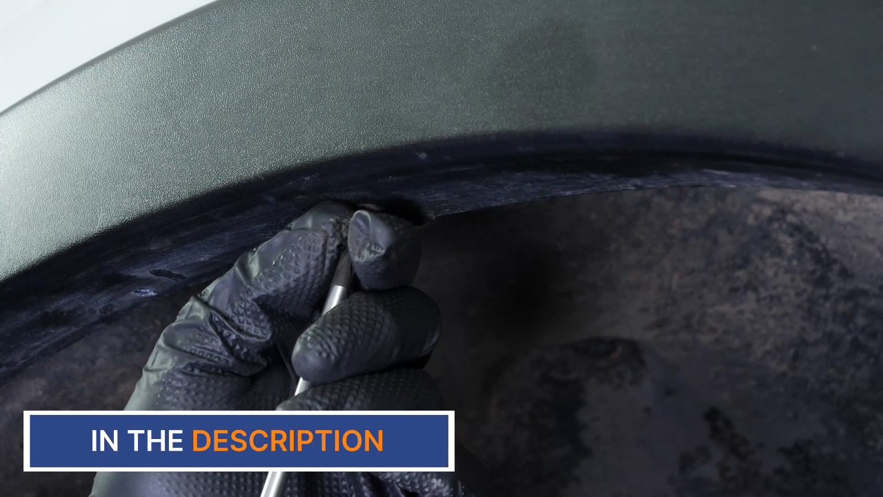 Remove the wheel arch trims