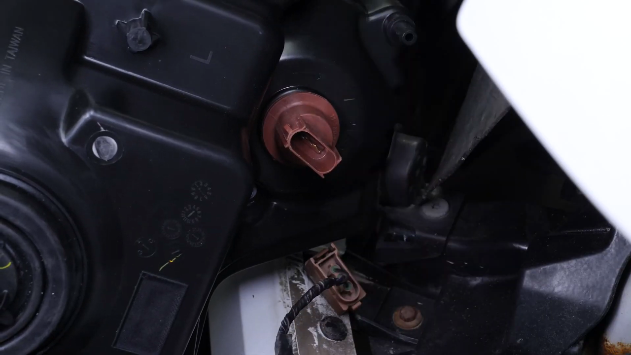 Disconnect the headlight assembly