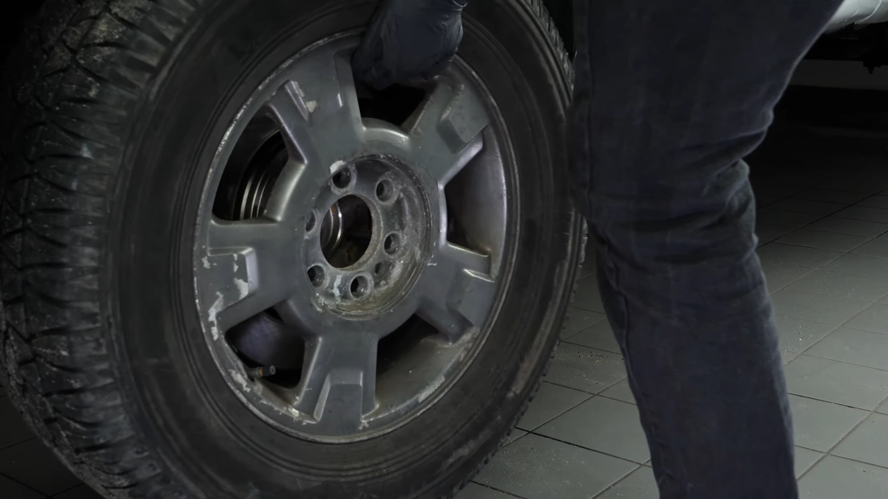 Lift the vehicle