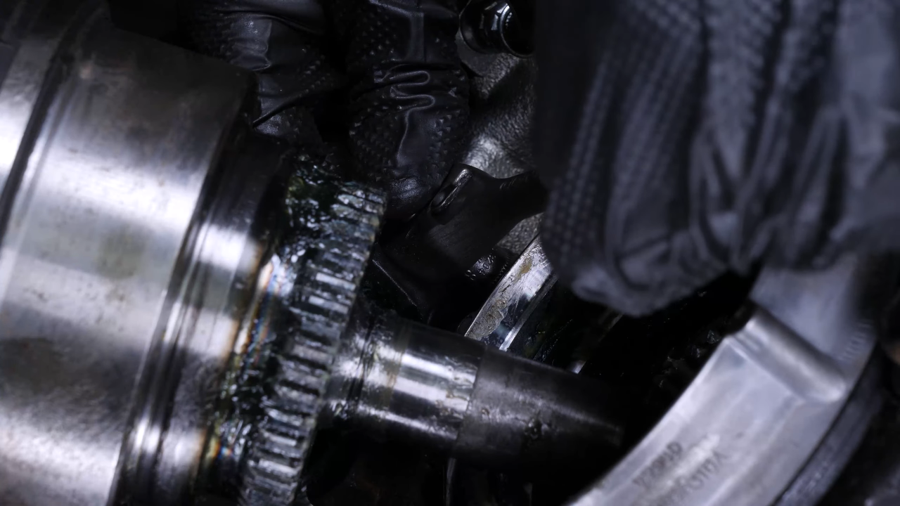 Install the new Hub lock