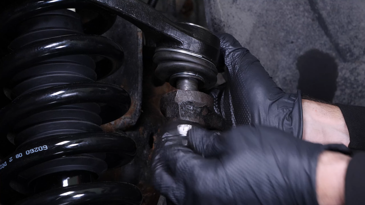 Reinstall the CV axle in the wheel hub