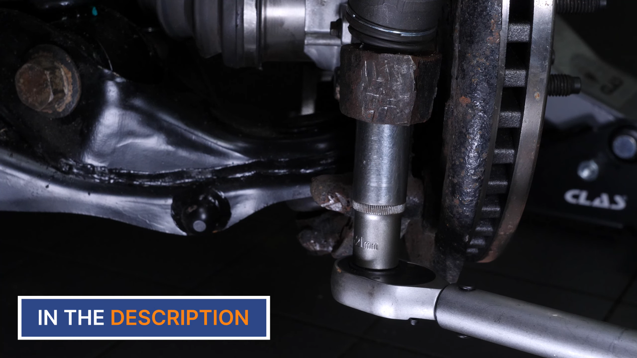 Put the outer tie rod back