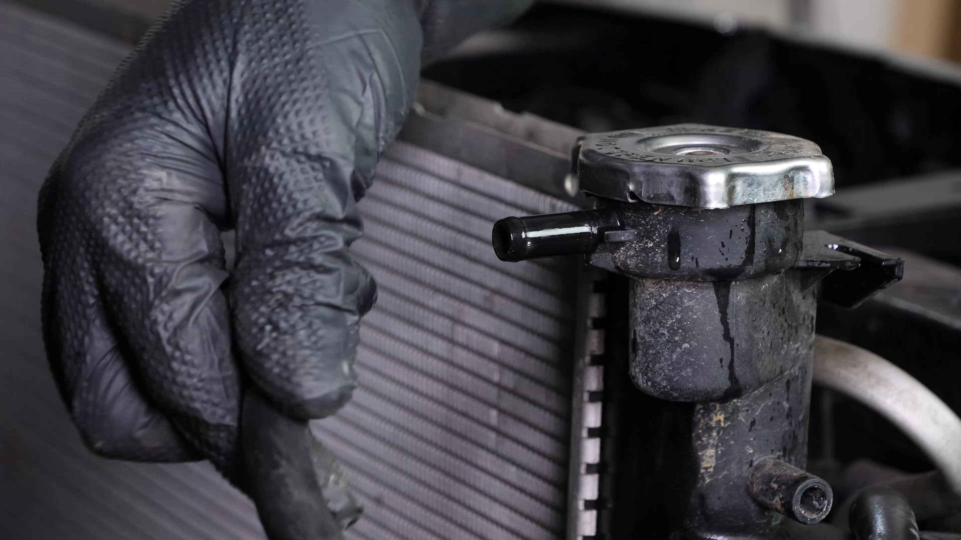 Remove the radiator