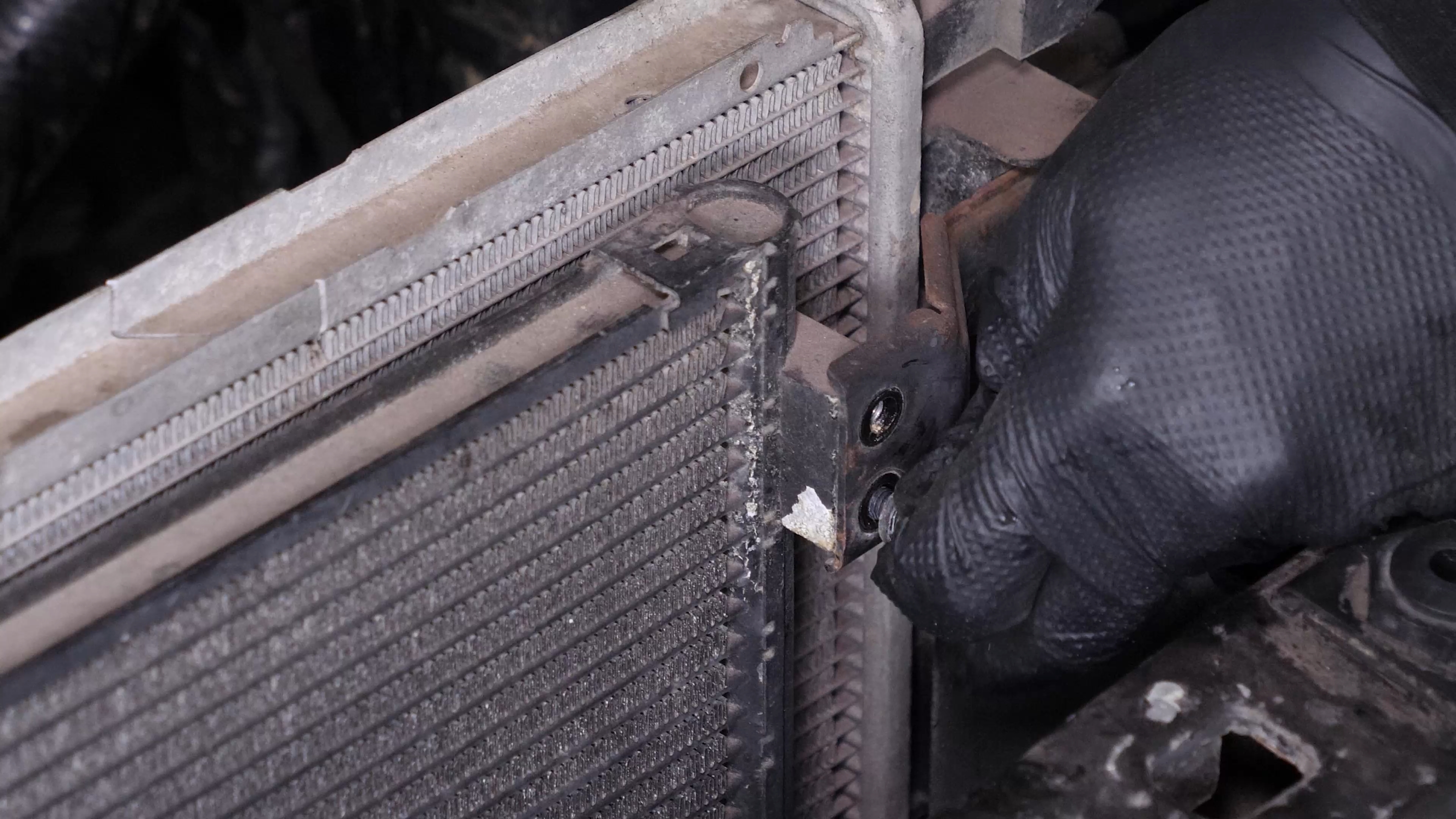 Remove the radiator