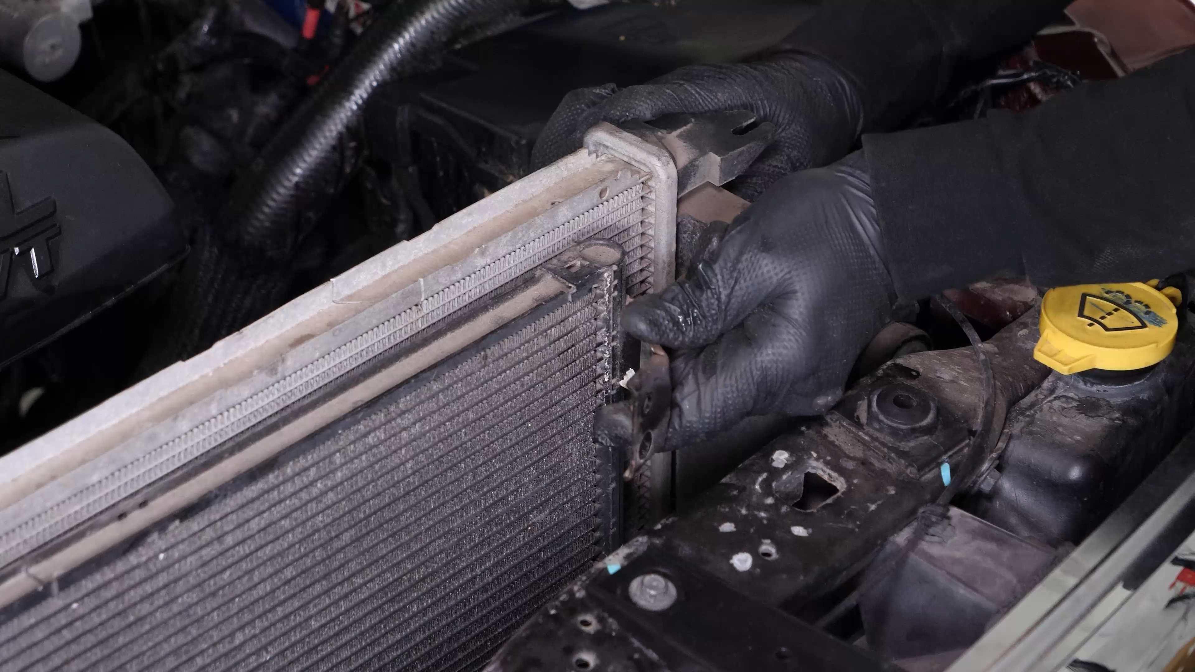 Remove the radiator