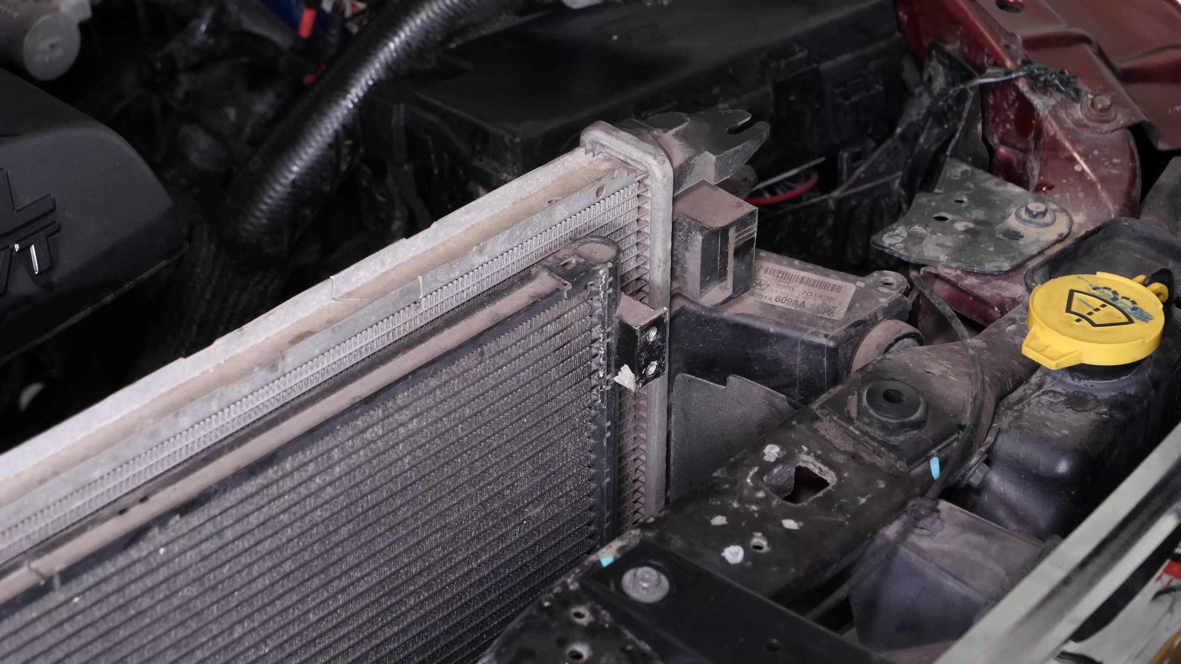 Remove the radiator
