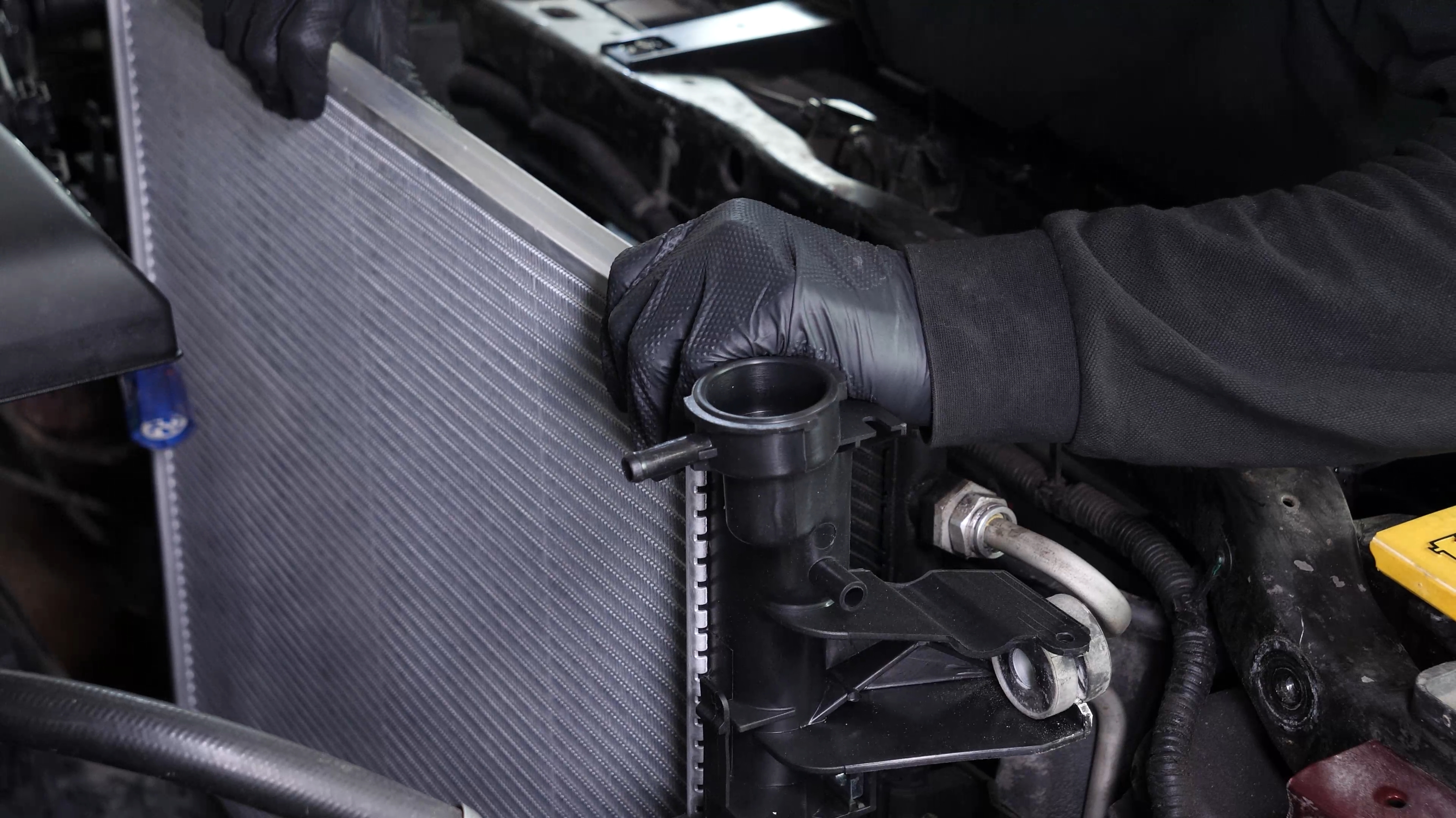 Put the radiator back