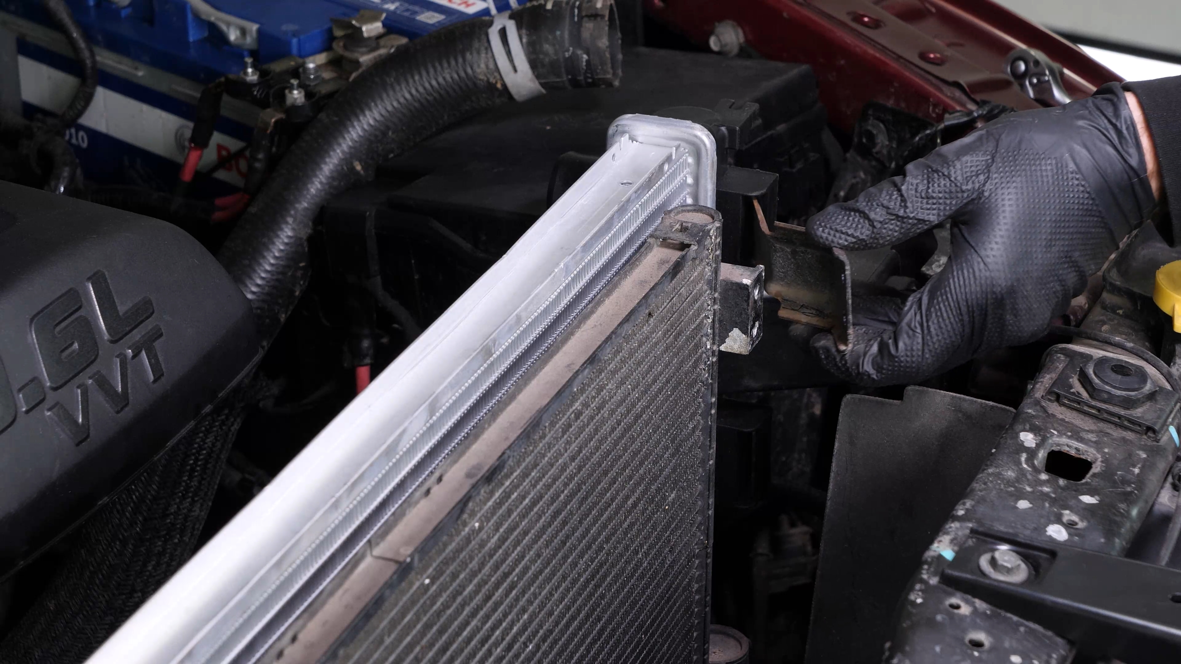 Put the radiator back