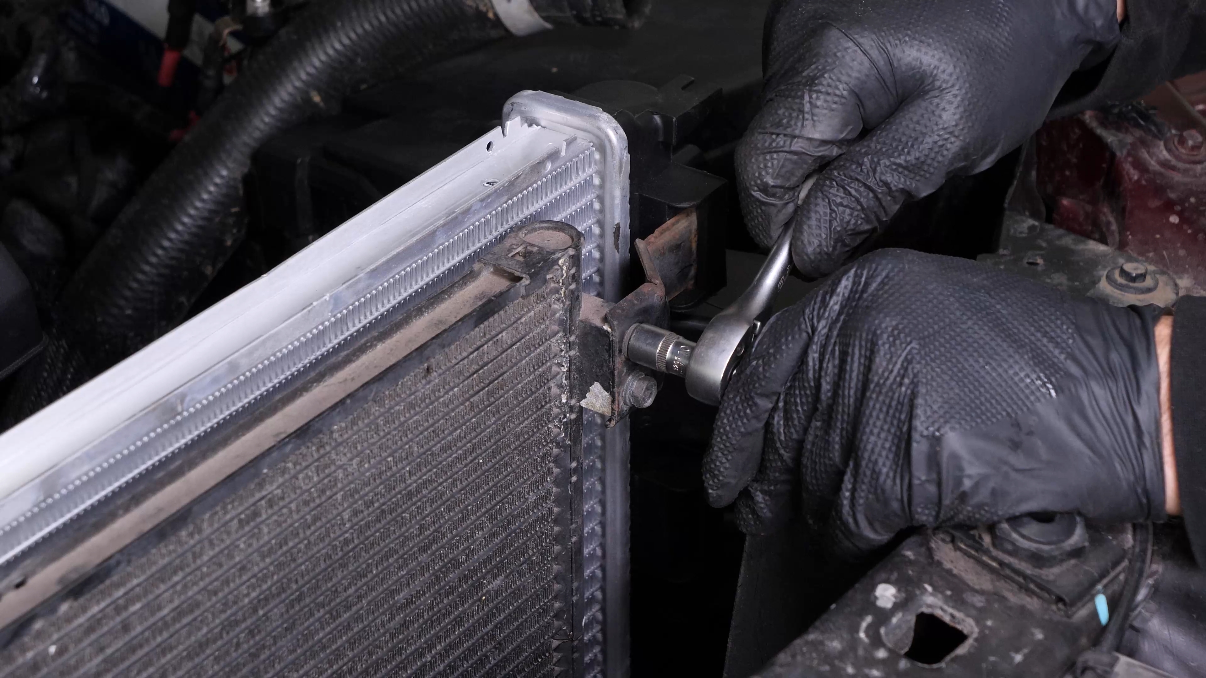 Put the radiator back