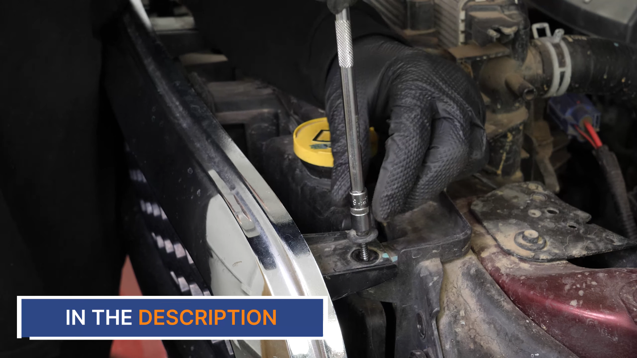 Remove the Grille assembly