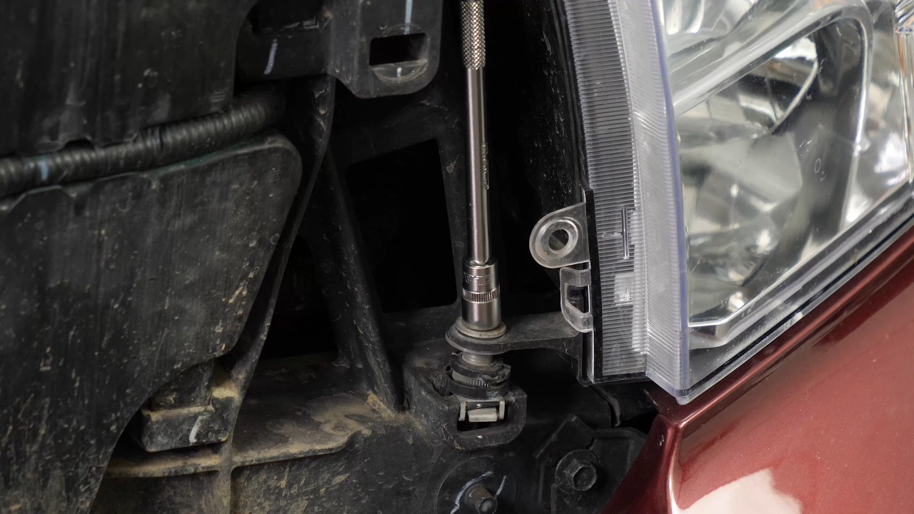 Remove the headlight housing