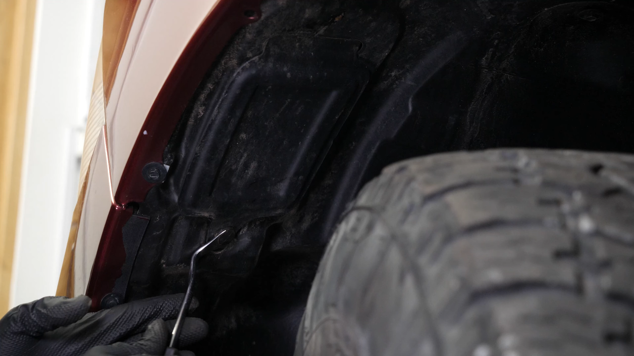 Remove the headlight housing