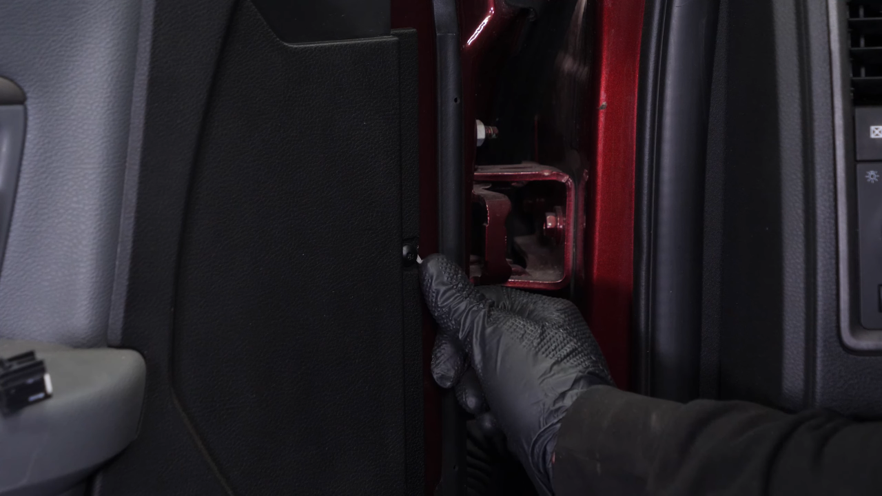 Remove the door trim
