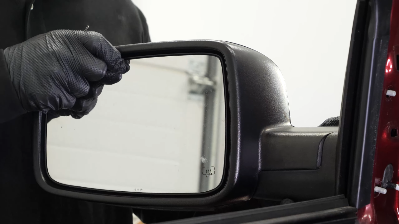 Remove the side view mirror