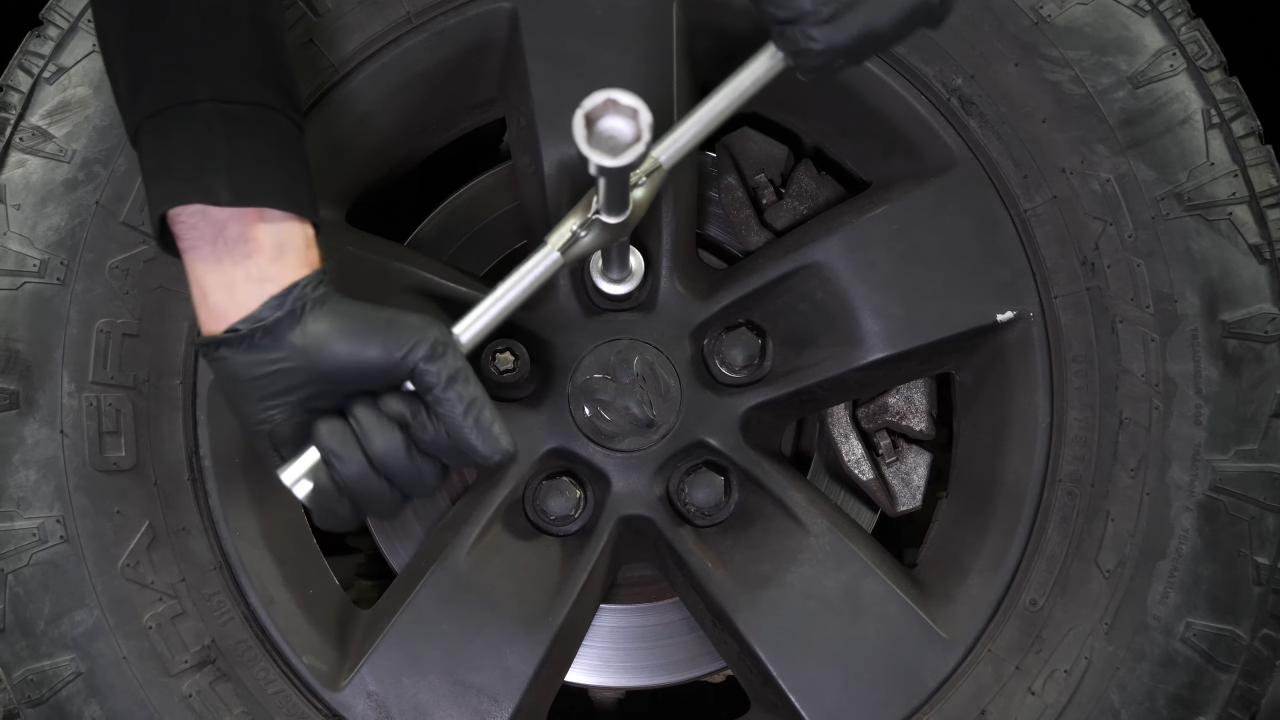 Lift the vehicle