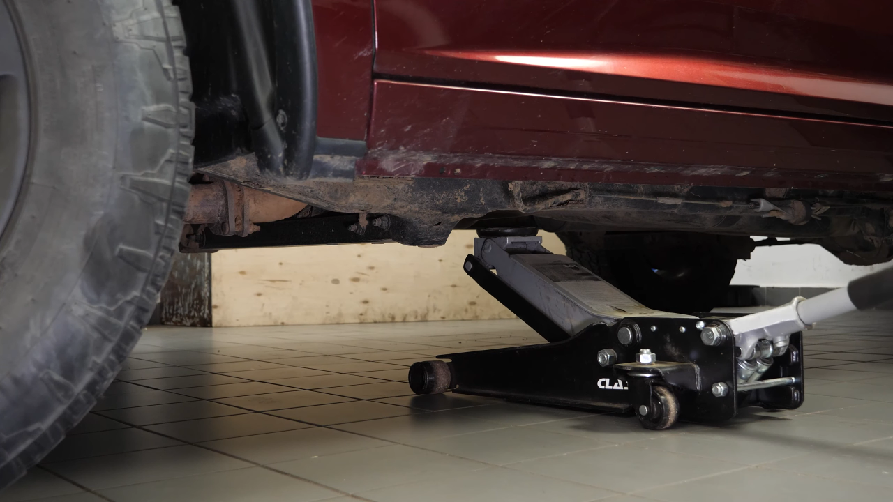 Lift the vehicle