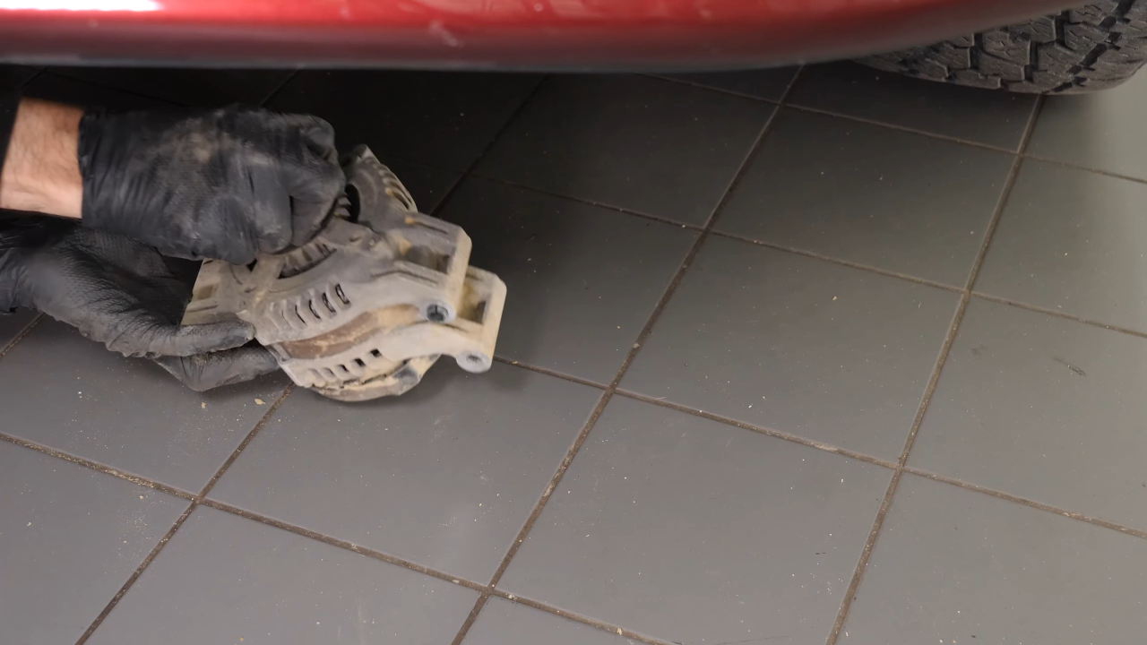 Remove the alternator