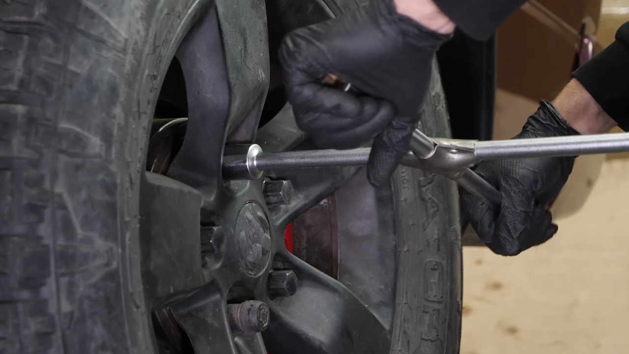 Lift the vehicle