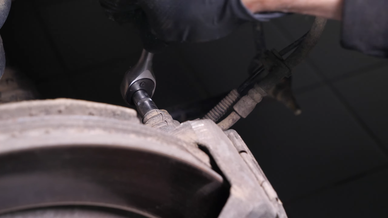 Remove the caliper