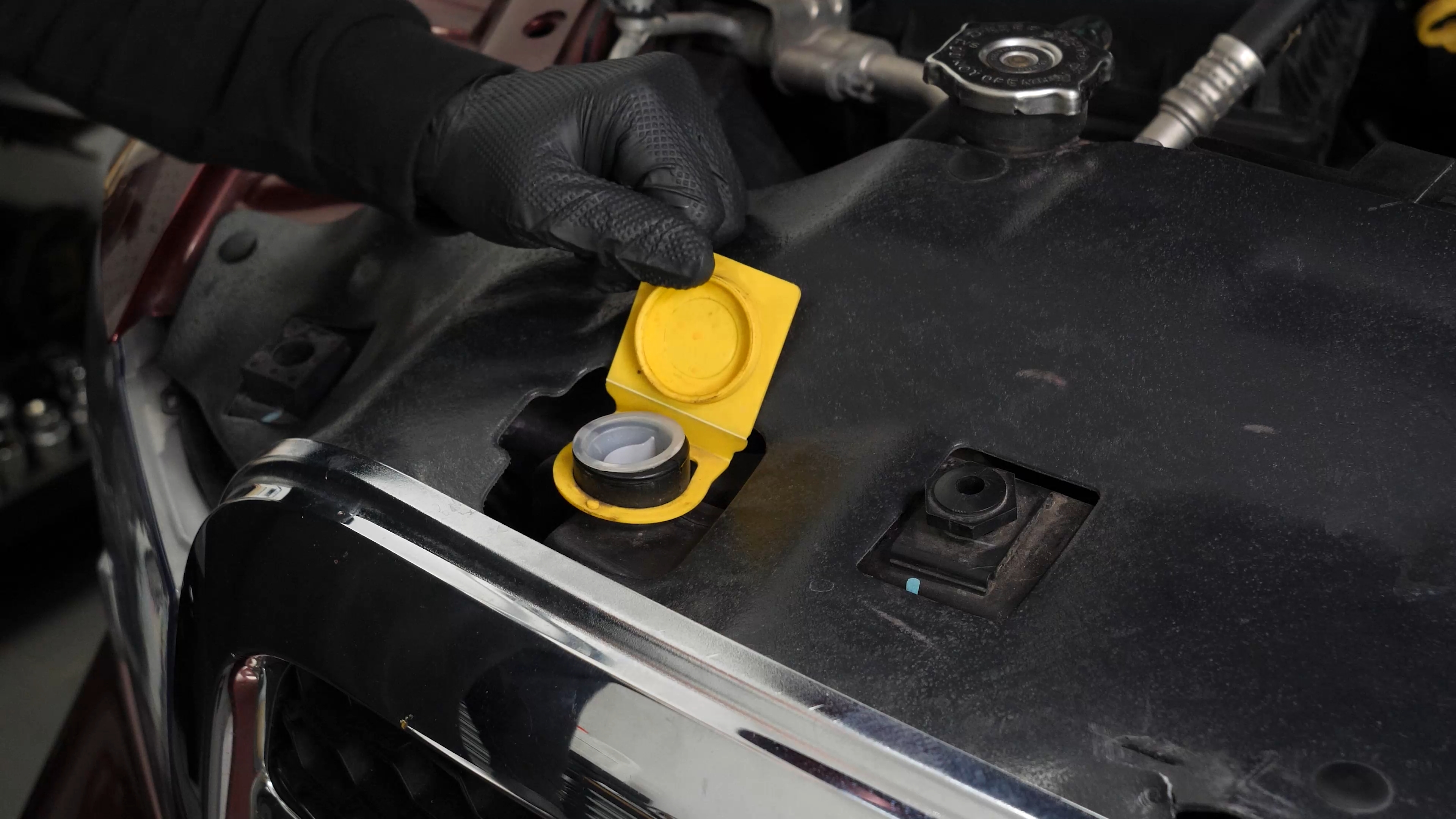 Bleed the coolant