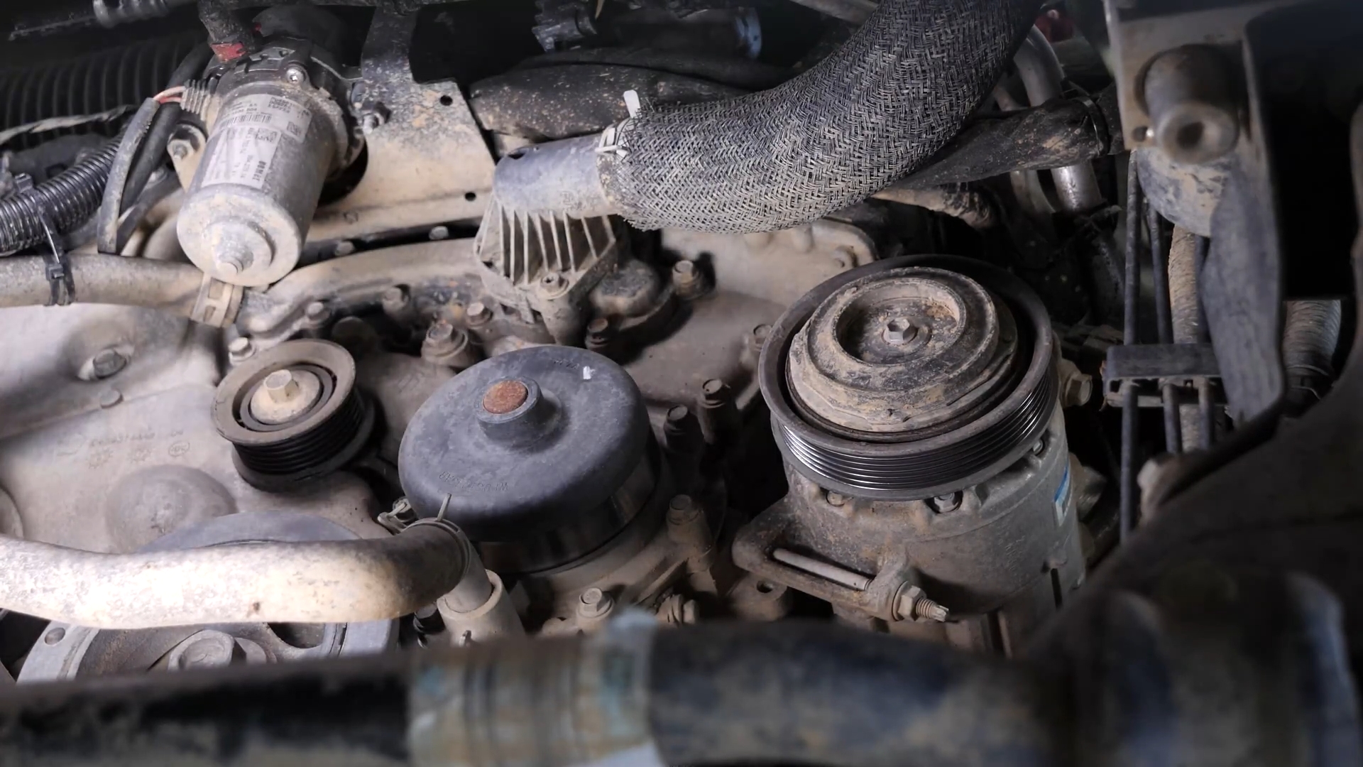 Remove the serpentine belt