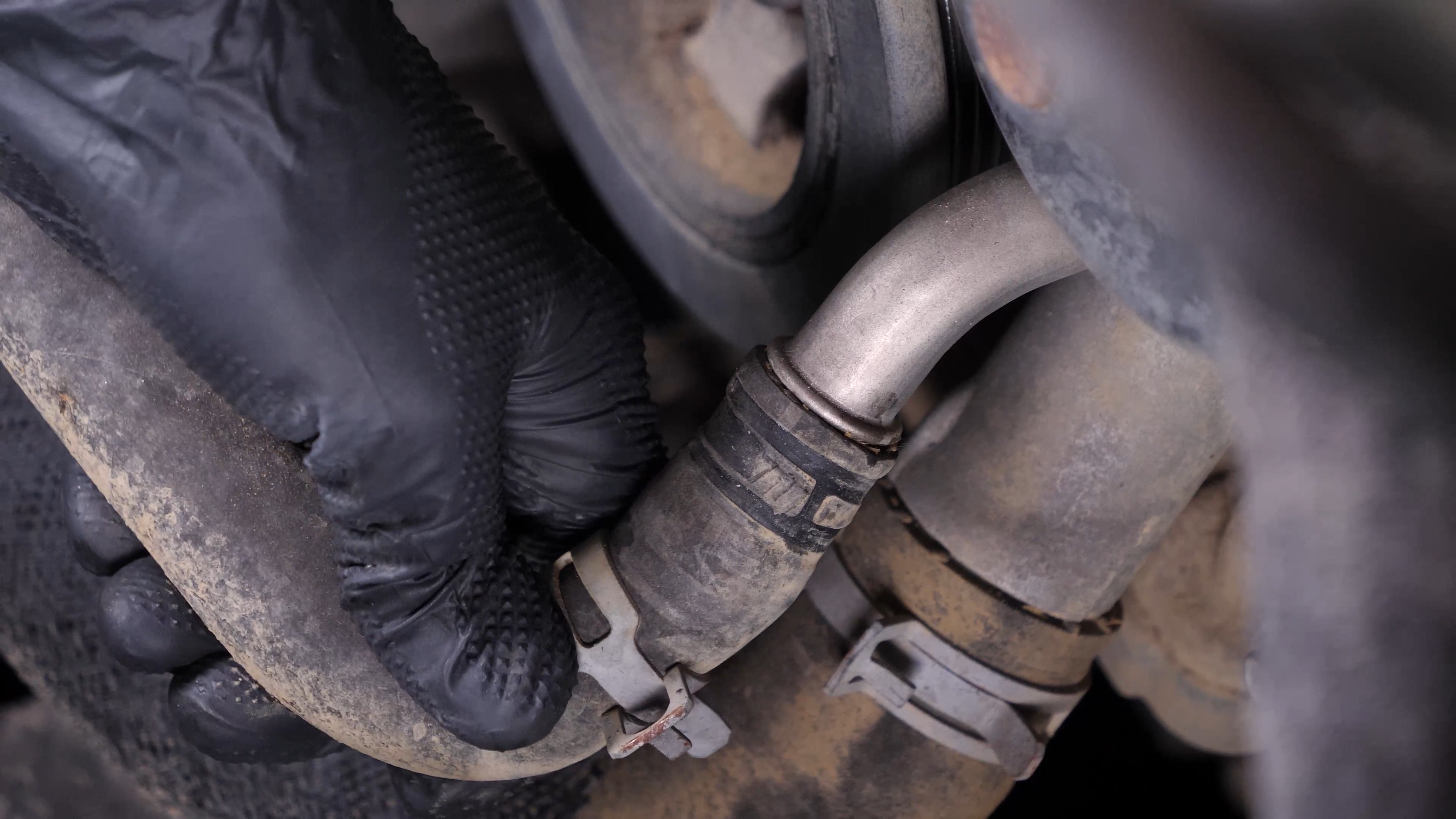 Access the water pump