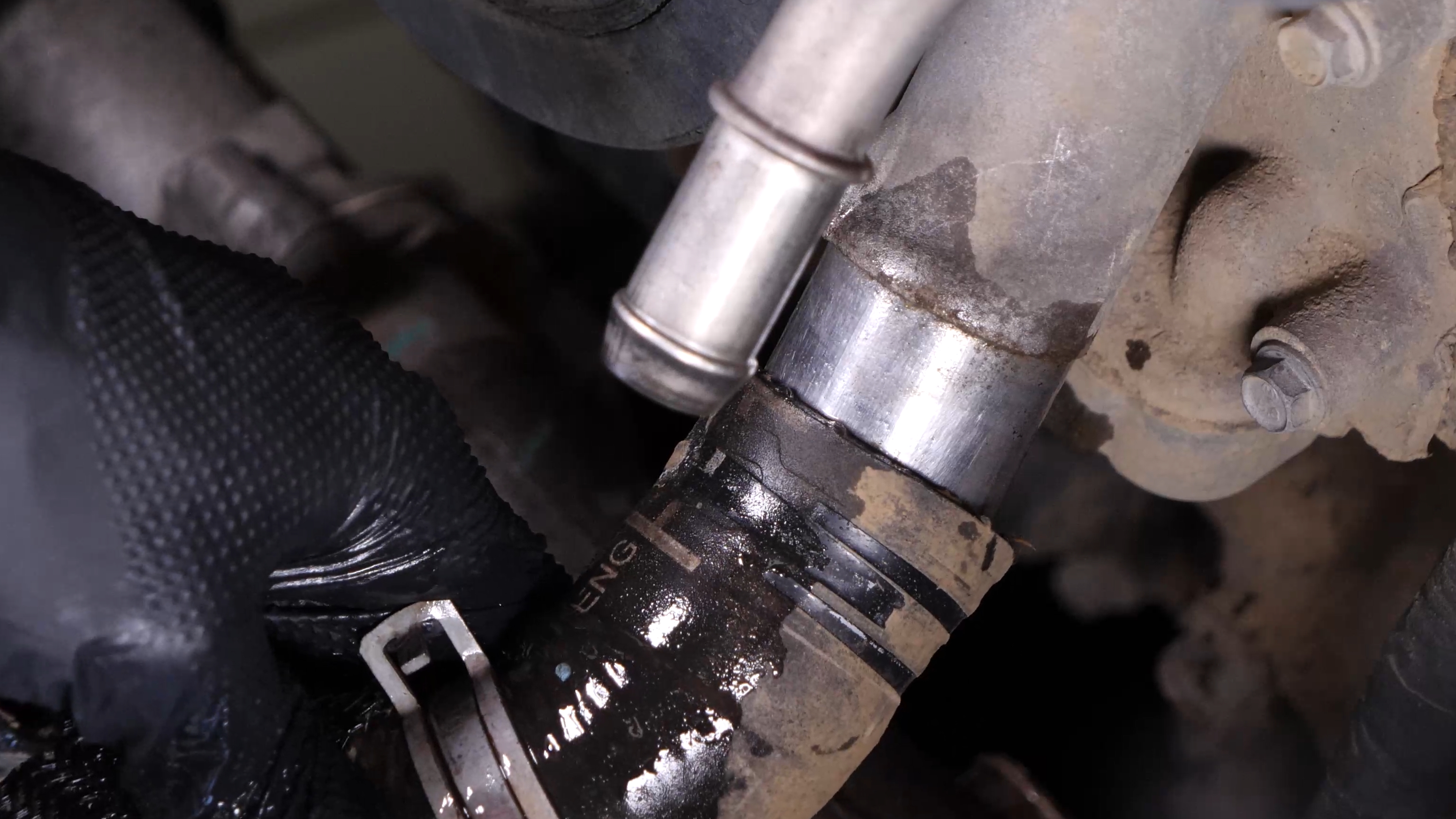 Access the water pump
