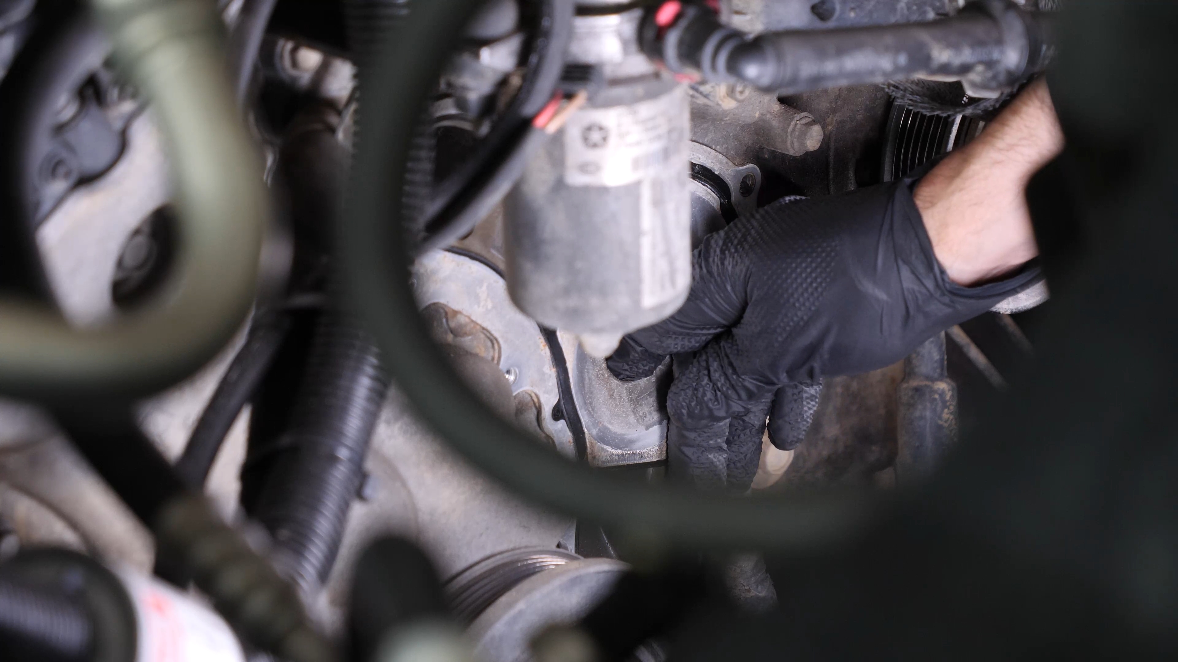 Clean the gasket surface