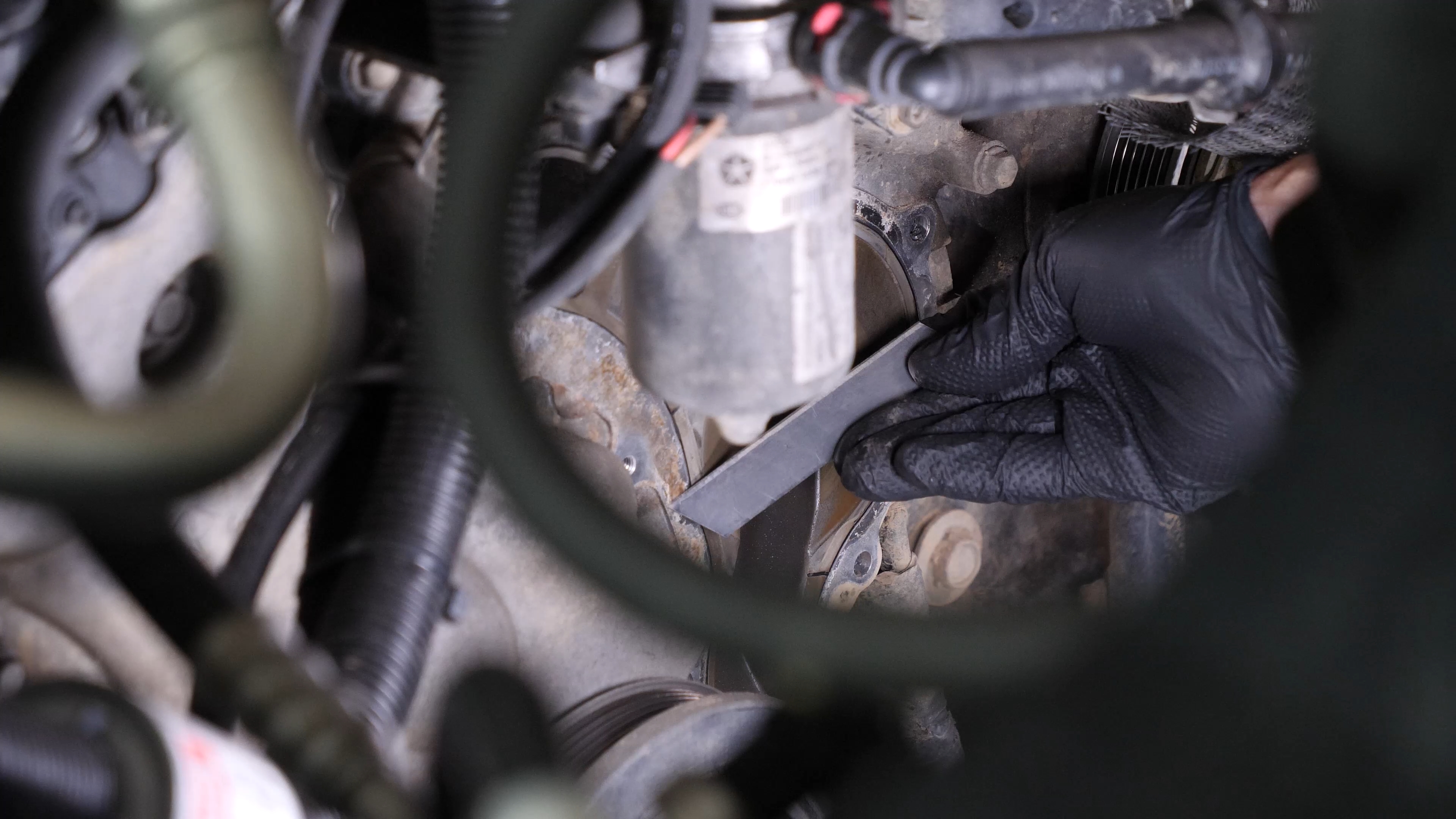 Clean the gasket surface