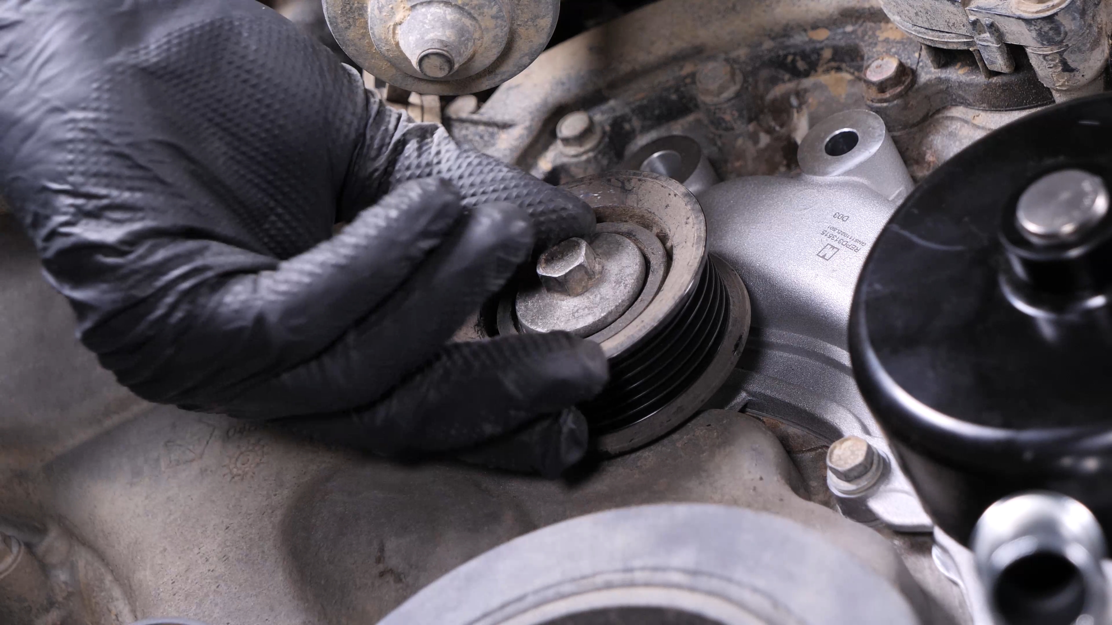 Install the new water pump