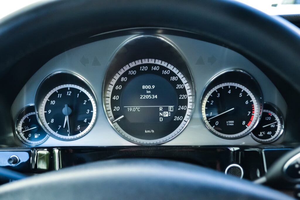 changing instrument cluster affecting mileage
