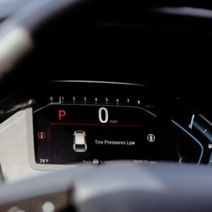 close up shot of a car's tpms system