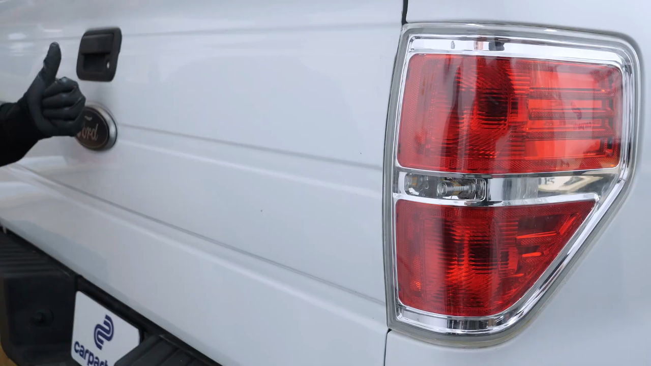 Put the tail light housing back