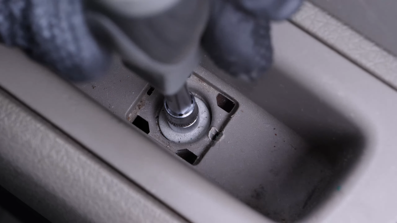 Remove the door trim
